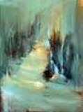 Uden titel. Akryl på lærred 110 x 86 cm.