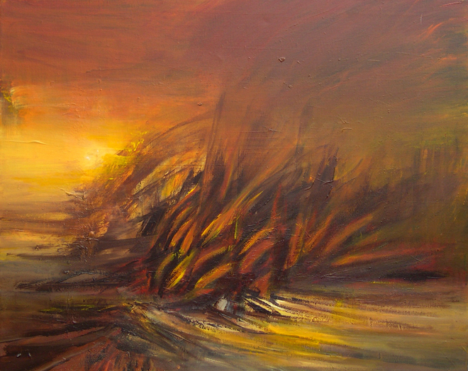 I h&oslash;st. 100 x 80 cm