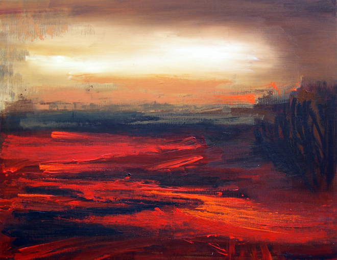 Skumrings-&oslash; 2008. 110 x 86 cm