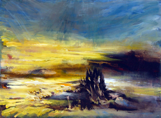 Uden titel. 110 x 81 cm