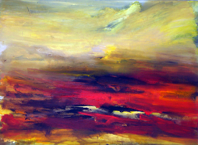 Uden titel. 110 x 81 cm