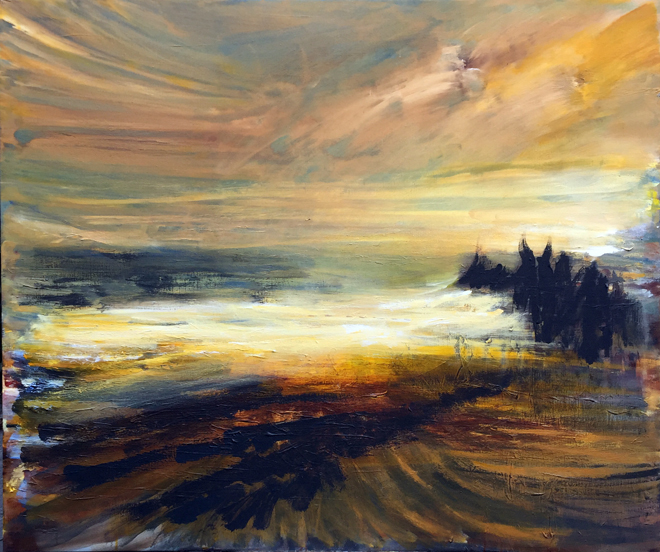 En ekstra dag. 120 x 100 cm
